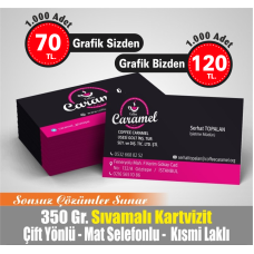 KABARTMA LAKLI KARTVİZİT